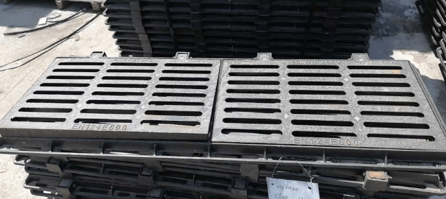 镇原球墨铸铁连体双篦展示